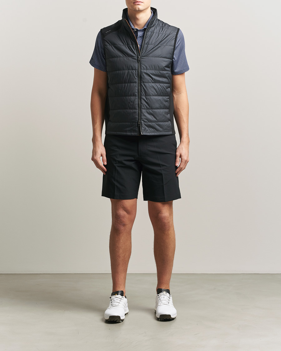 Herr | Shorts | RLX Ralph Lauren | Flat Front Golf Shorts Polo Black