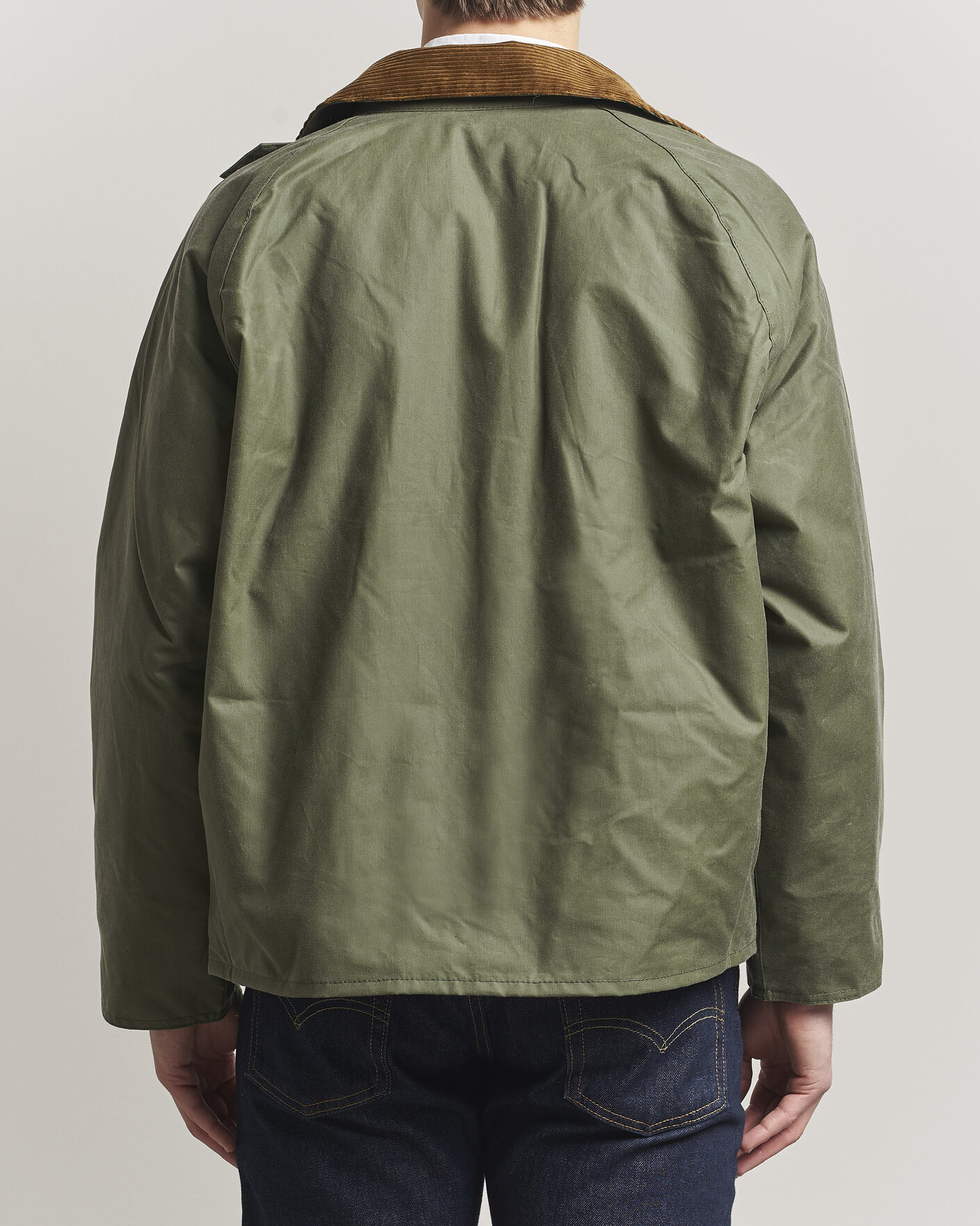 Herr | Jackor | Barbour Heritage | Oversize Transport Wax Jacket Light Moss