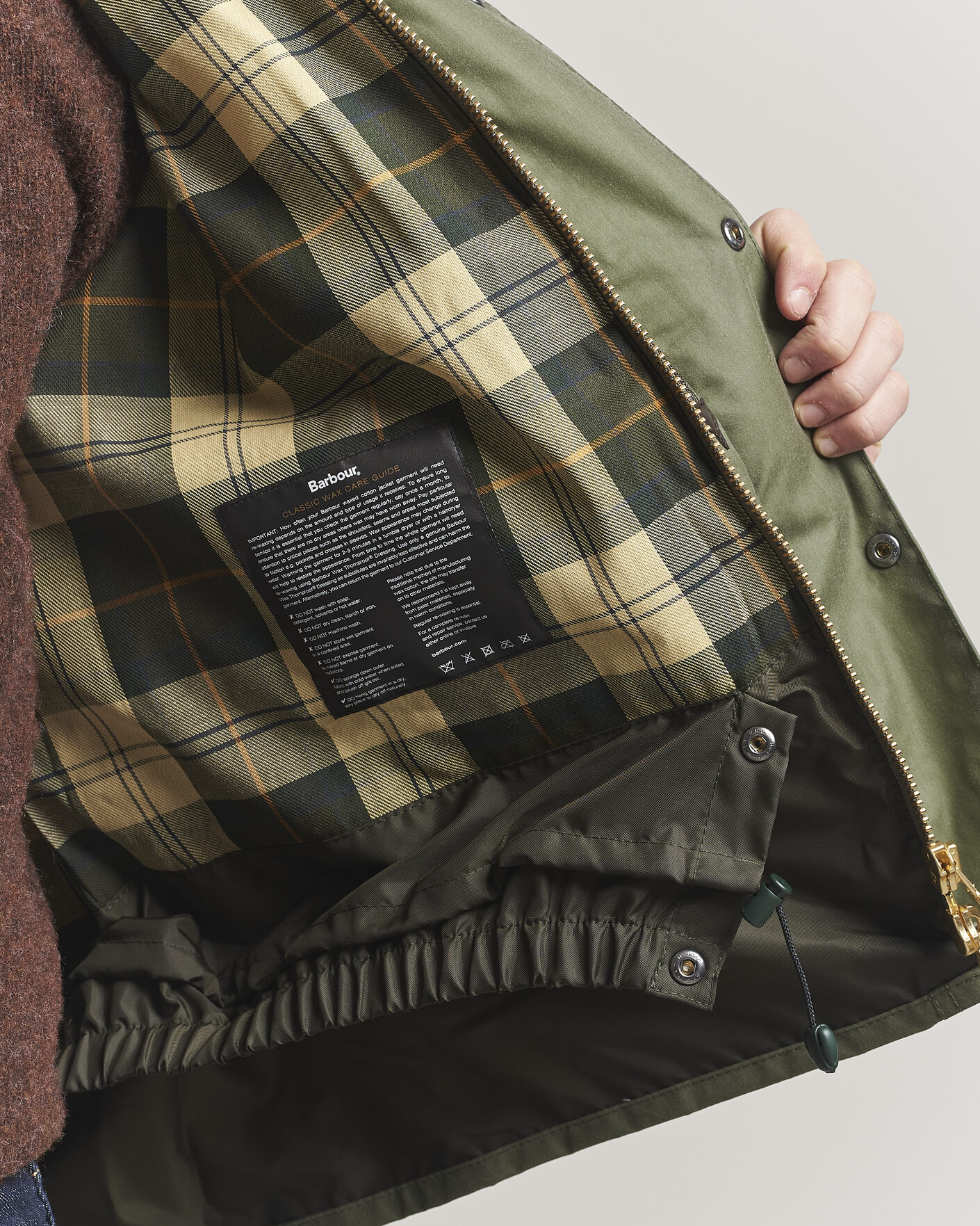 Herr | Jackor | Barbour Heritage | Oversize Transport Wax Jacket Light Moss