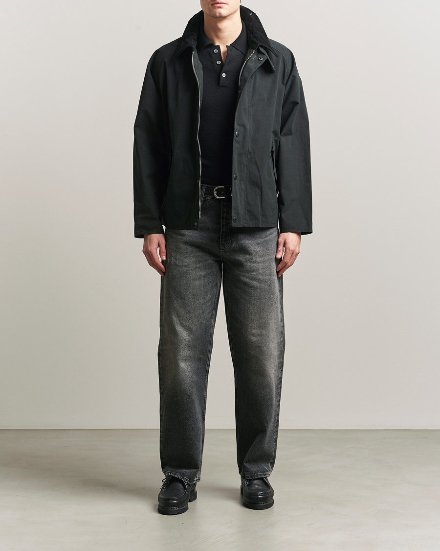 Herr | Jackor | Barbour Heritage | Oversize Transporter Casual Jacket Black