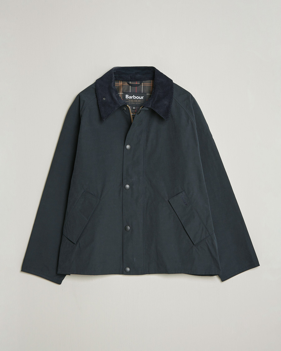 Herr | Jackor | Barbour Heritage | Oversize Transporter Casual Jacket Navy