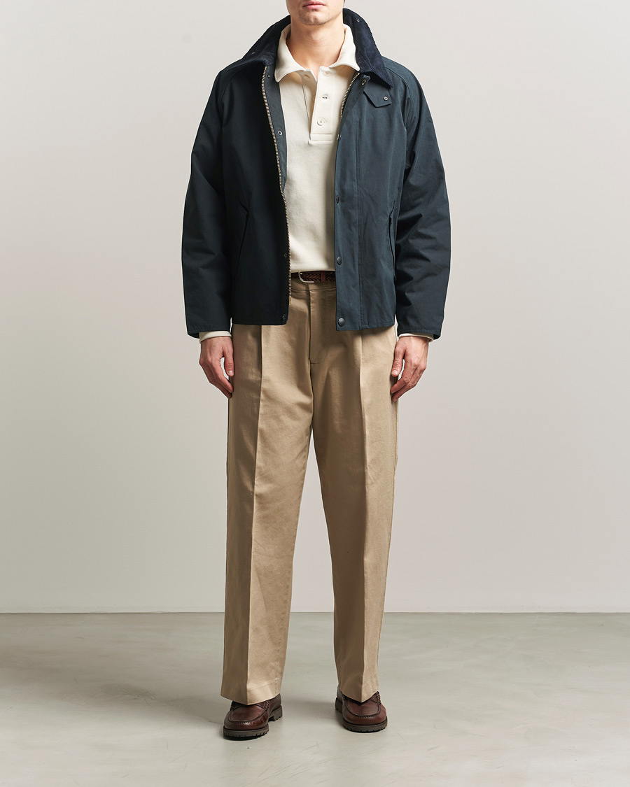 Herr | Jackor | Barbour Heritage | Oversize Transporter Casual Jacket Navy
