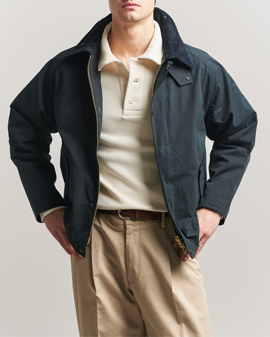 Herr | Jackor | Barbour Heritage | Oversize Transporter Casual Jacket Navy