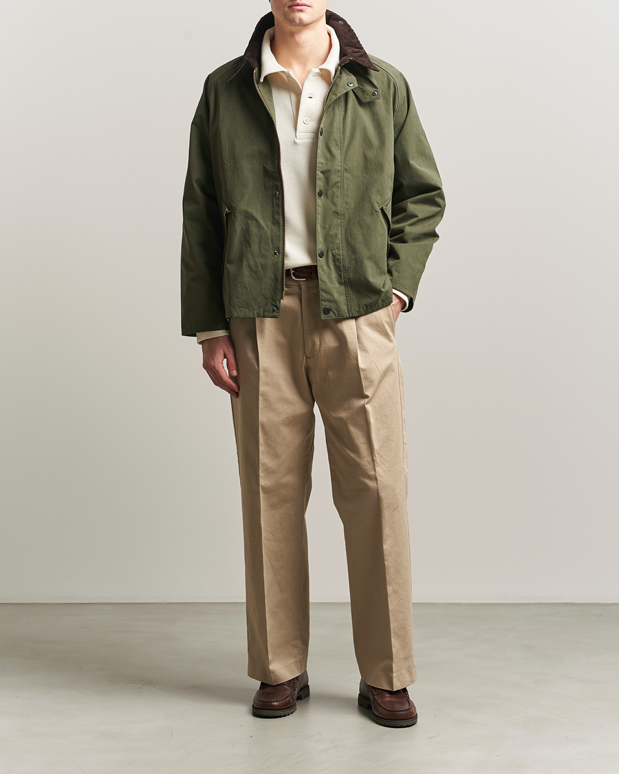 Herr | Jackor | Barbour Heritage | Oversize Transporter Casual Jacket Sage