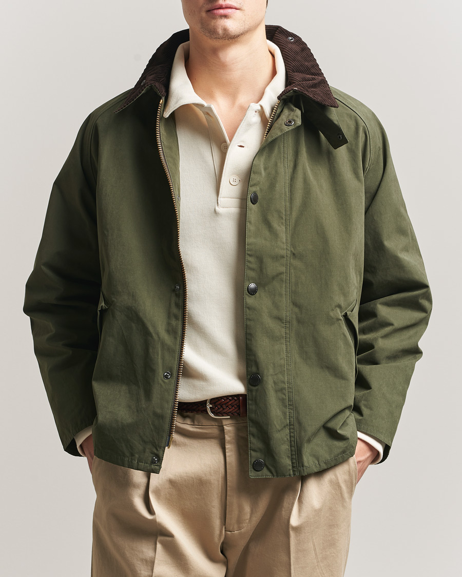Herr | Jackor | Barbour Heritage | Oversize Transporter Casual Jacket Sage