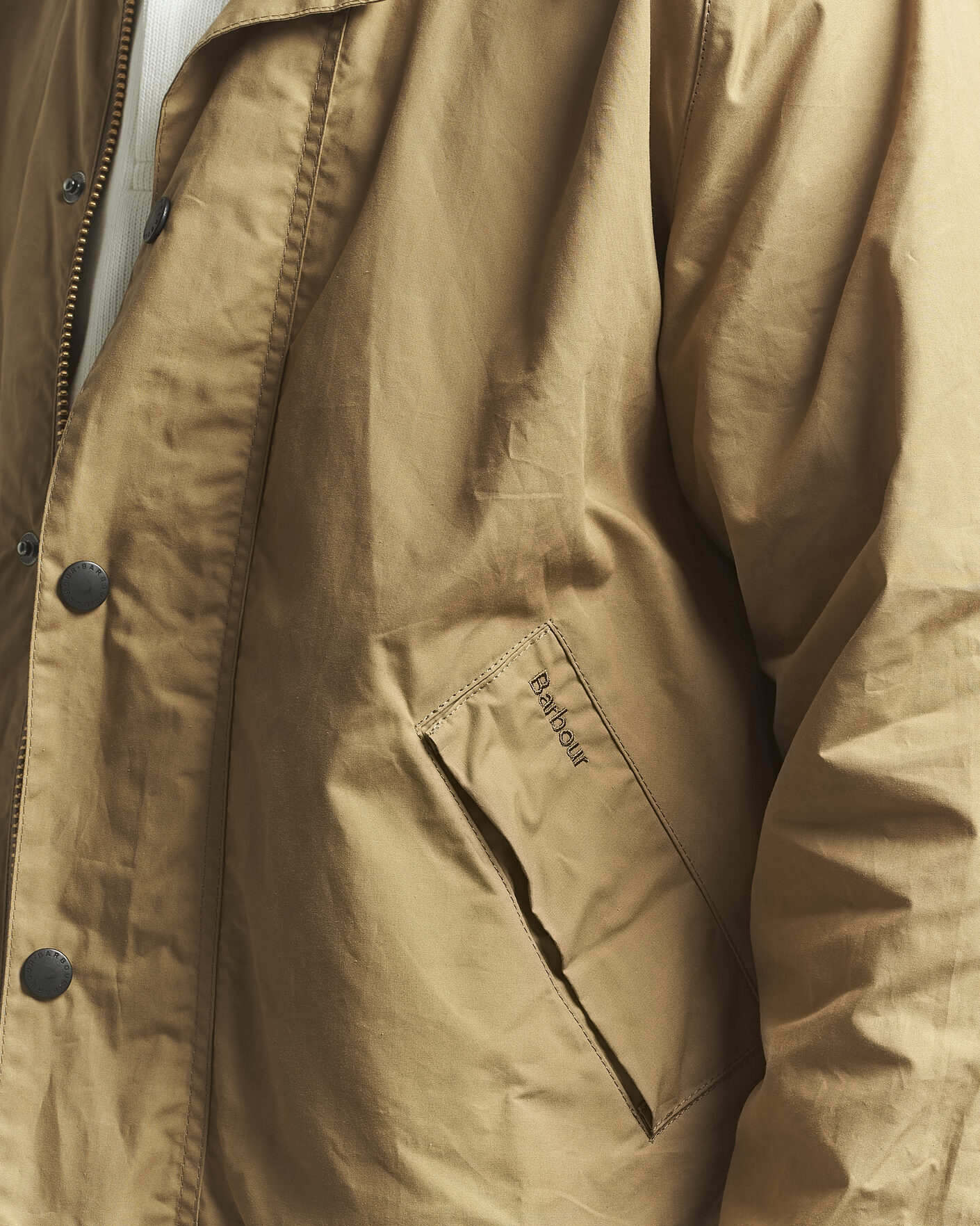 Herr | Jackor | Barbour Heritage | Oversize Transporter Casual Jacket Golden Khaki
