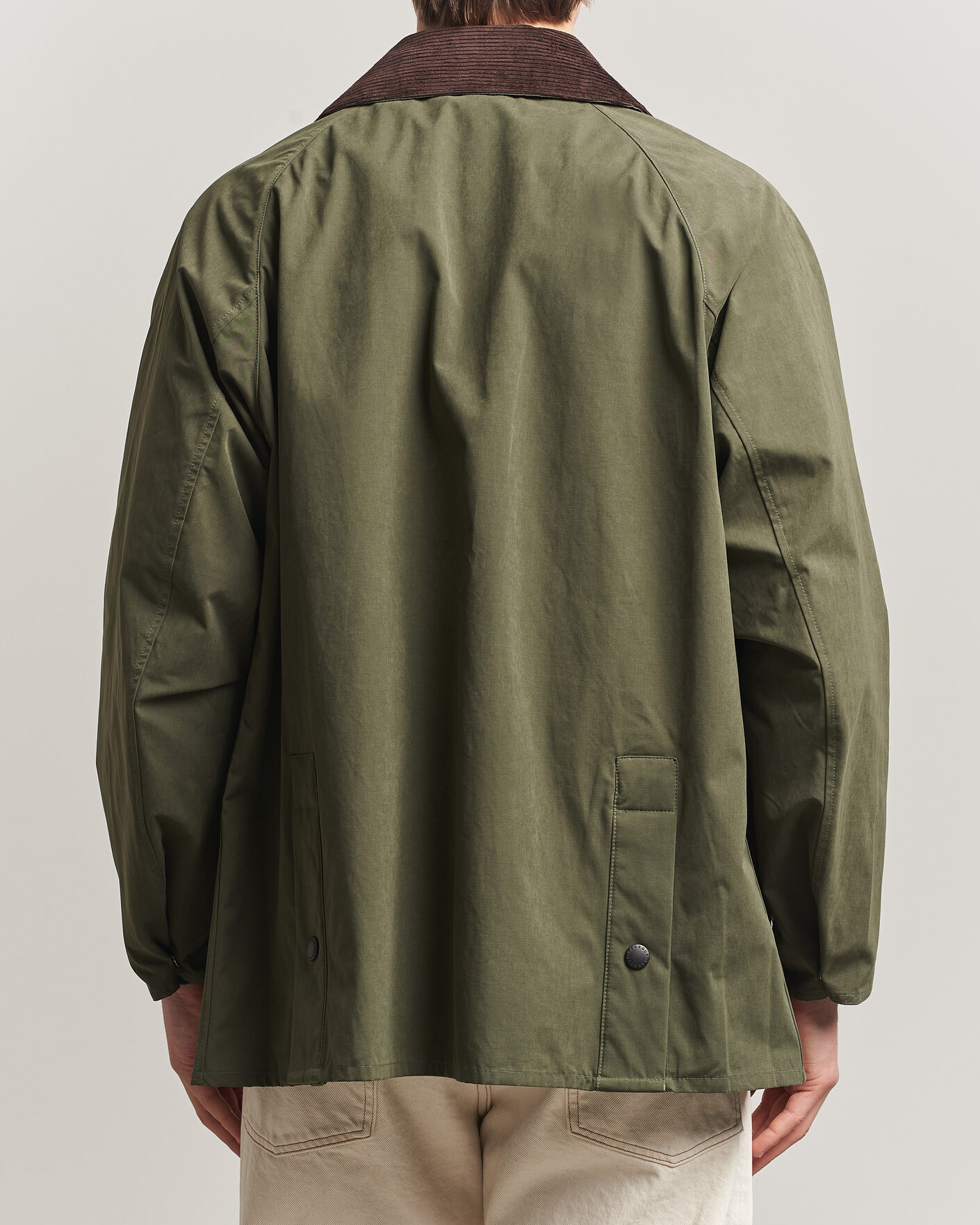 Herr | Jackor | Barbour Heritage | Oversized Peached Bedale Jacket Sage