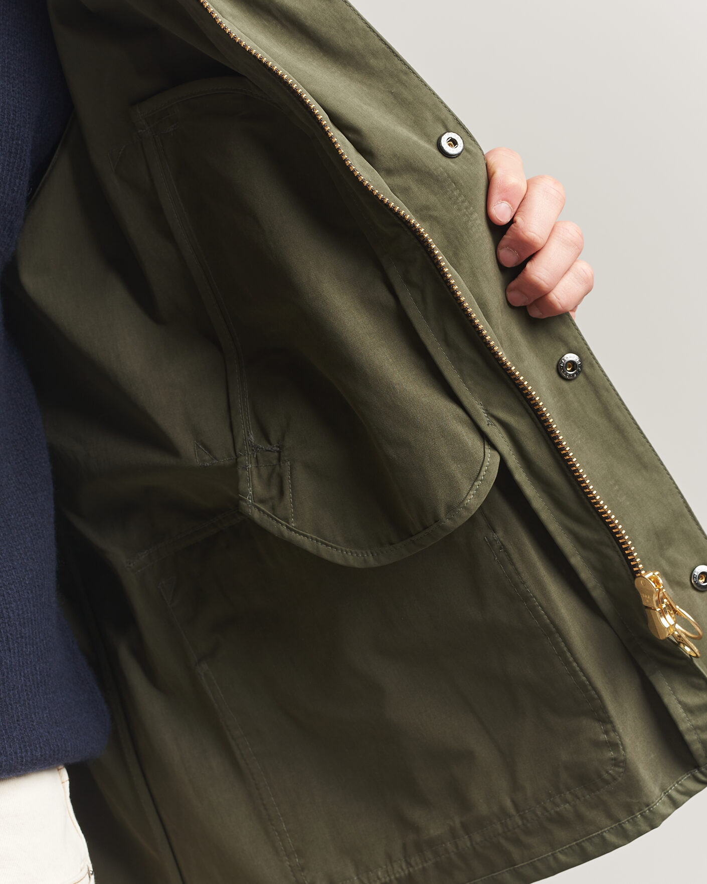 Herr | Jackor | Barbour Heritage | Oversized Peached Bedale Jacket Sage
