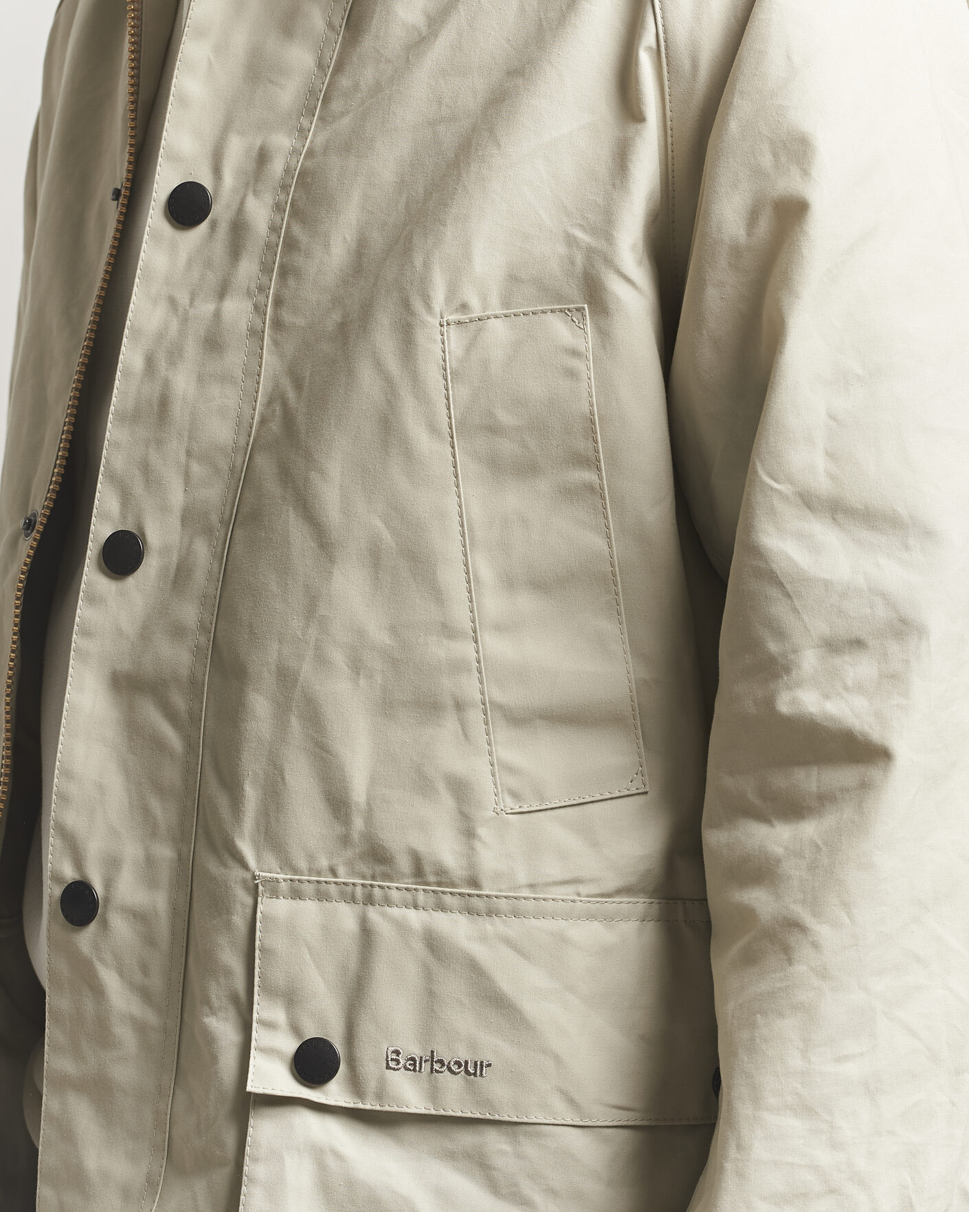 Herr | Jackor | Barbour Heritage | Oversized Bedale Cotton Jacket Clay