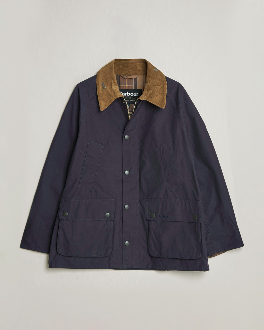 Herr | Jackor | Barbour Heritage | Oversized Bedale Cotton Jacket Dark Indigo
