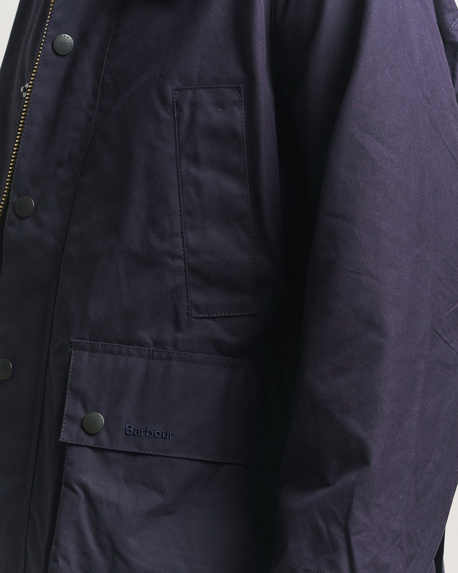 Herr | Jackor | Barbour Heritage | Oversized Bedale Cotton Jacket Dark Indigo