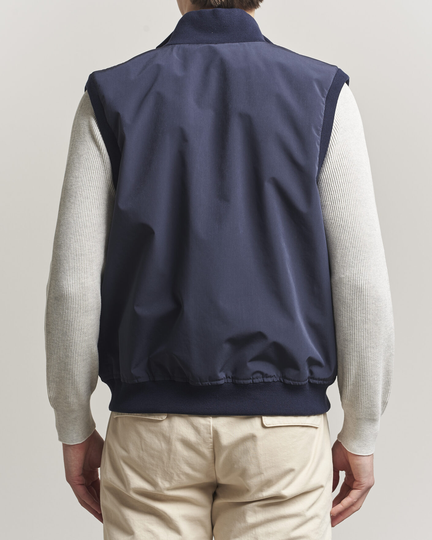 Herr | Västar | Brunello Cucinelli | Nylon Padded Gilet Navy