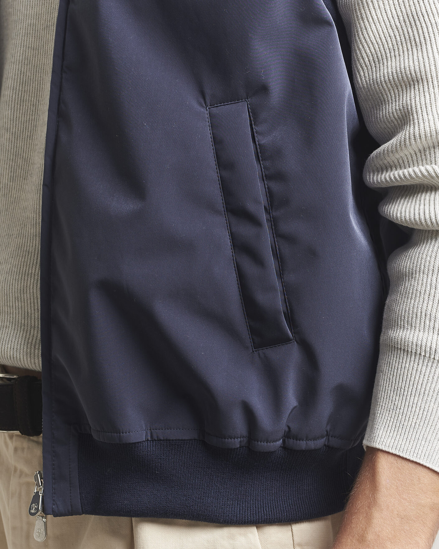 Herr | Västar | Brunello Cucinelli | Nylon Padded Gilet Navy