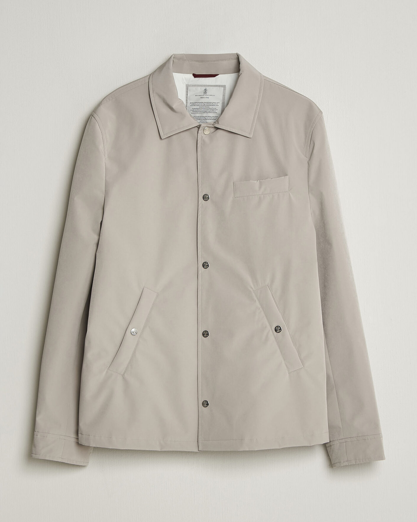 Herr | Jackor | Brunello Cucinelli | Nylon Padded Jacket Beige