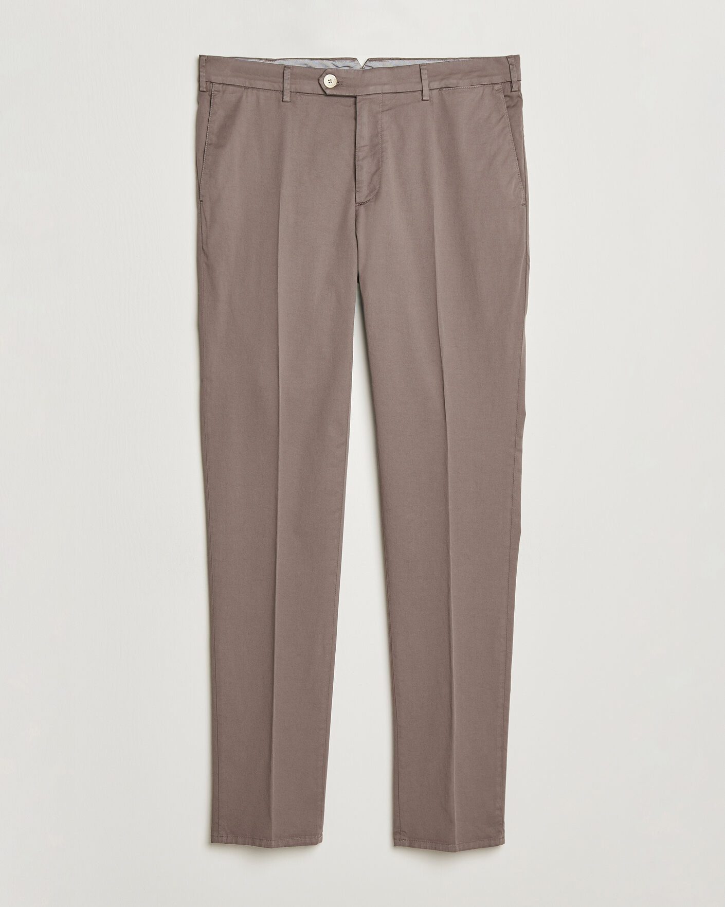 Herr | Byxor | Brunello Cucinelli | Slim Fit Chinos Brown