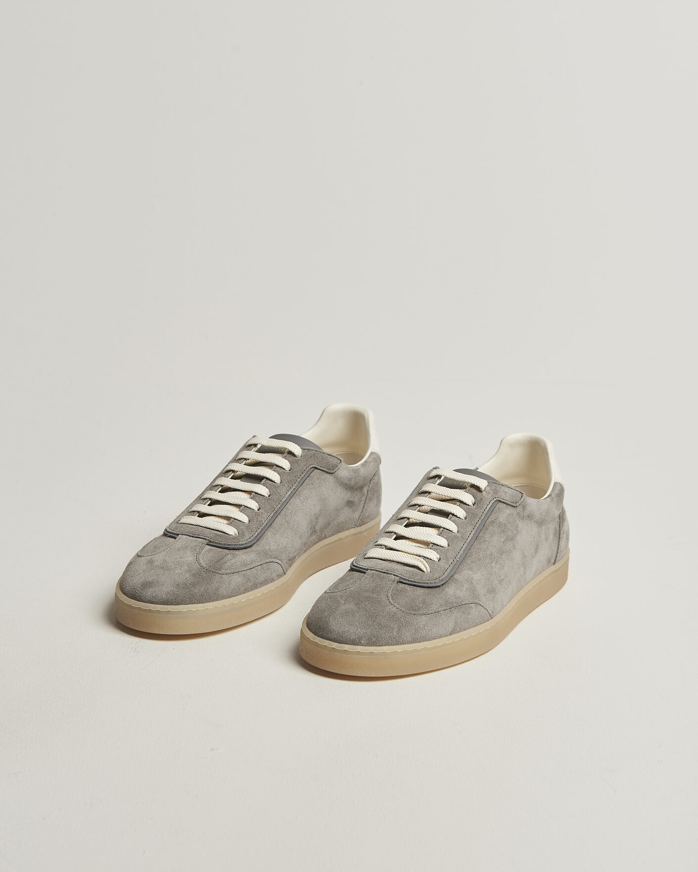 Herr | Sneakers | Brunello Cucinelli | Low Top Sneakers Grey Suede