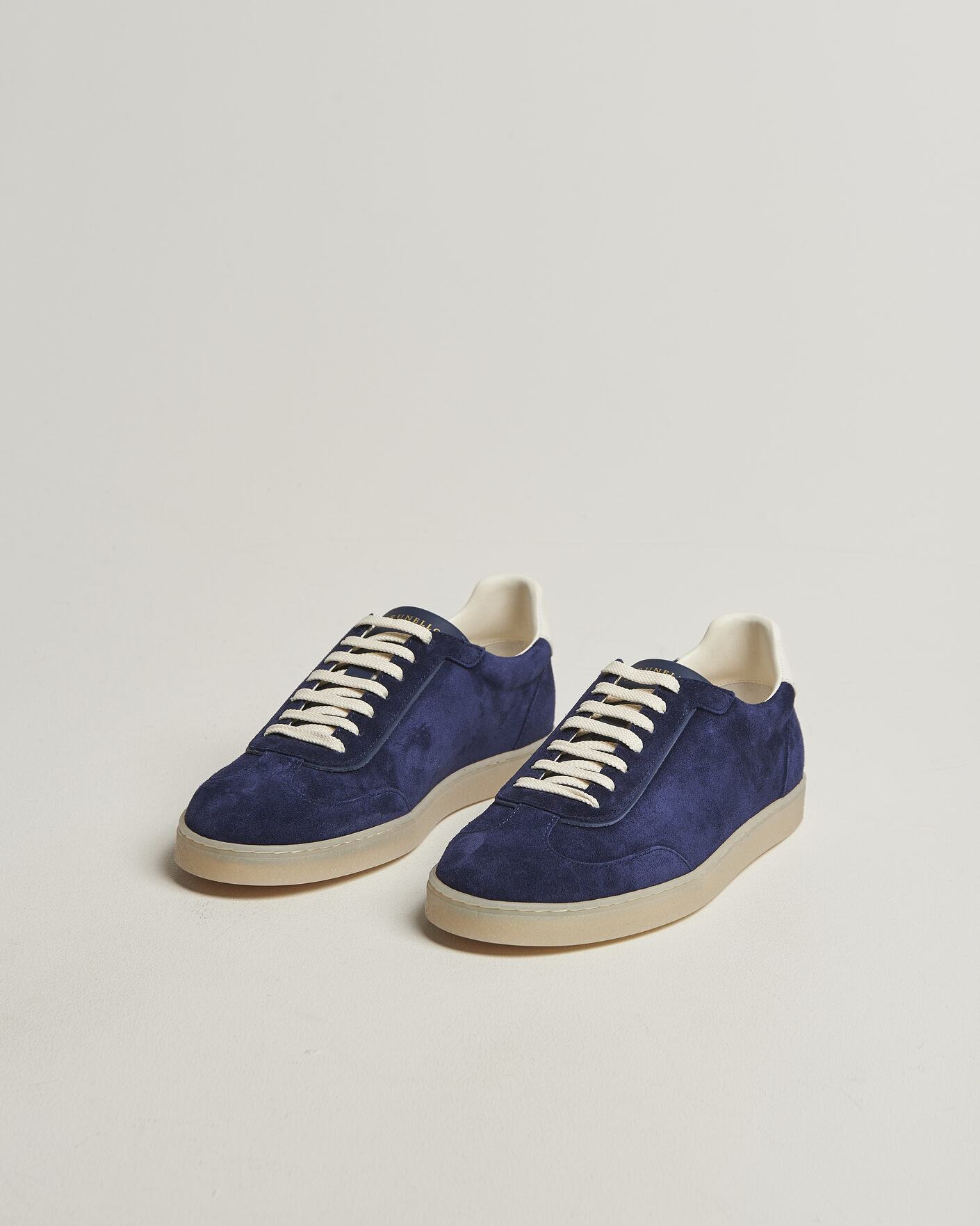 Herr | Sneakers | Brunello Cucinelli | Low Top Sneakers Navy Suede
