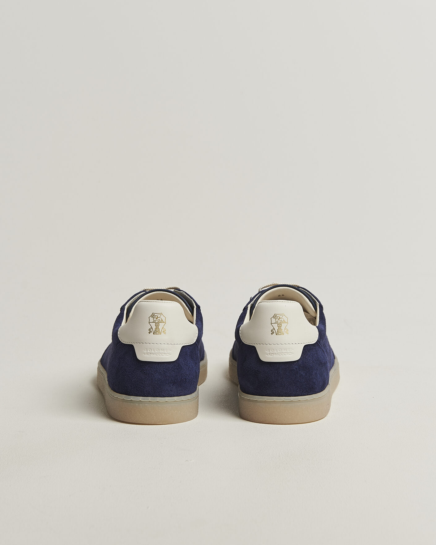 Herr | Sneakers | Brunello Cucinelli | Low Top Sneakers Navy Suede
