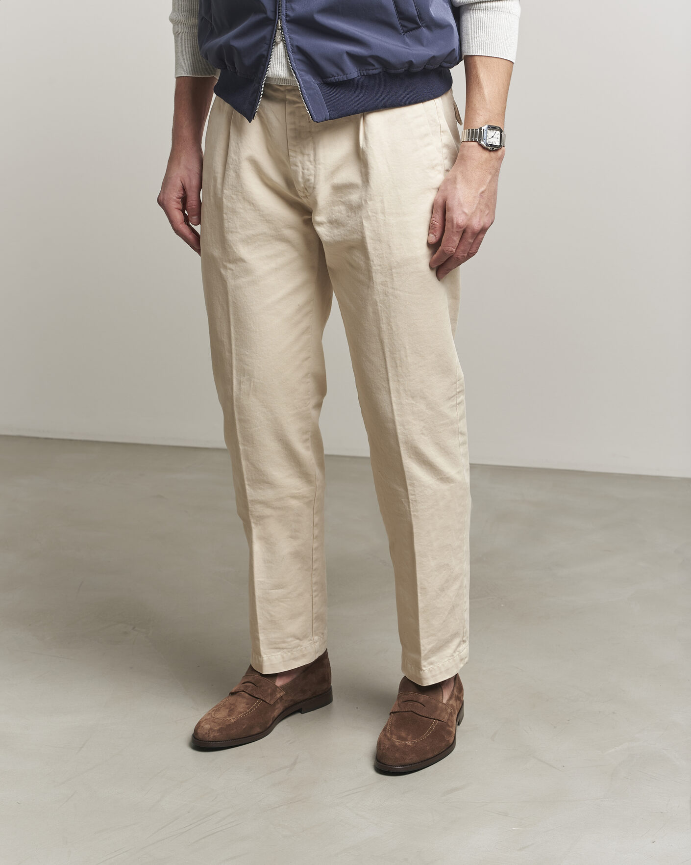 Herr | Loafers | Brunello Cucinelli | Penny Loafers Brown Suede