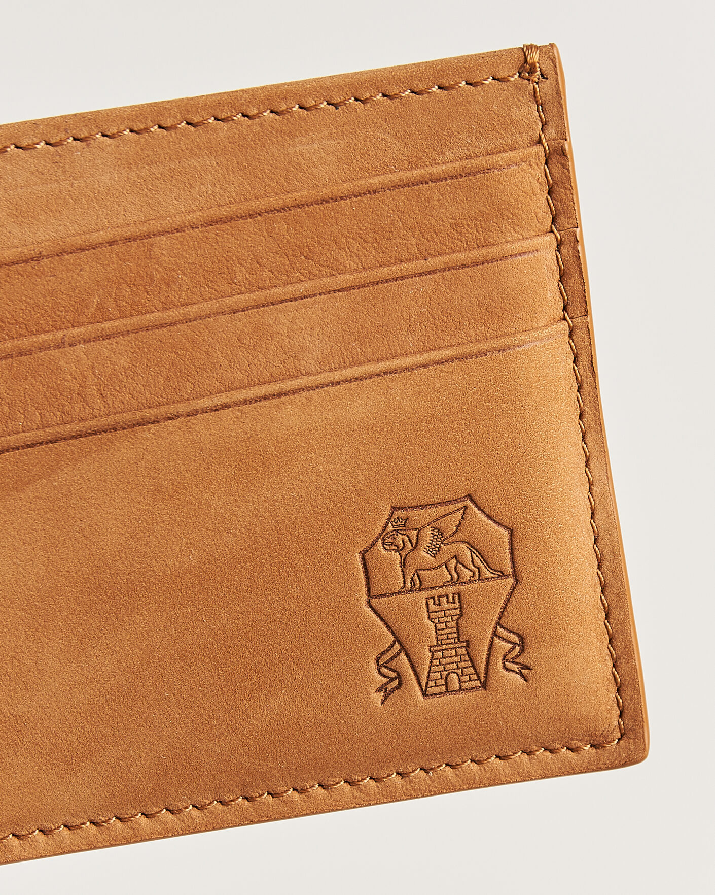 Herr | Plånböcker | Brunello Cucinelli | Nubuck Wallet Card Holder Cognac