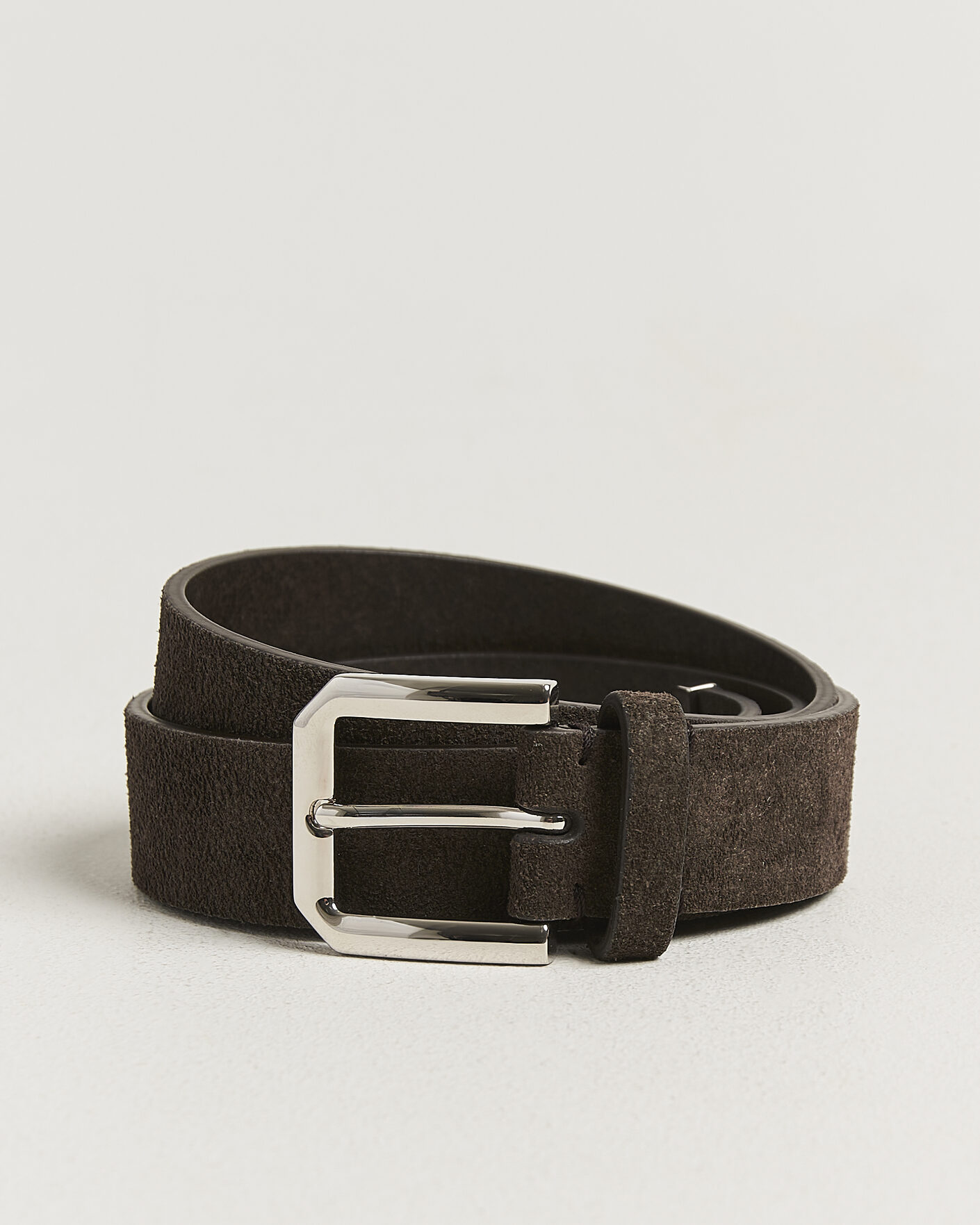 Herr | Bälten | Brunello Cucinelli | Classic Belt Brown Suede
