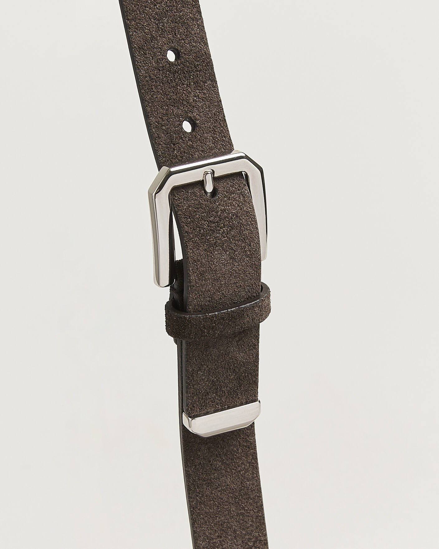 Herr | Bälten | Brunello Cucinelli | Classic Belt Brown Suede