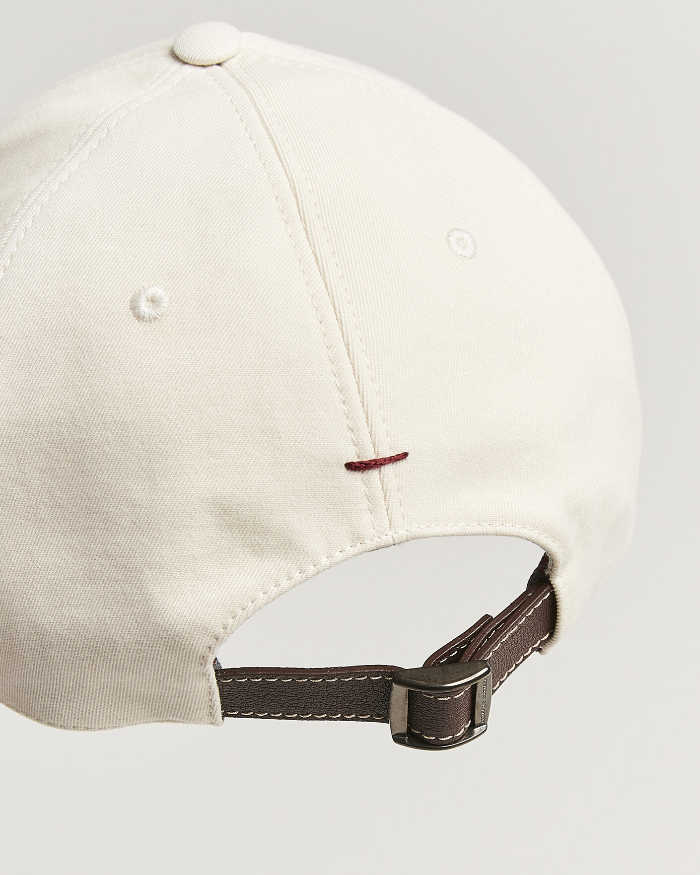 Herr | Hattar & kepsar | Brunello Cucinelli | Twill Cotton Baseball Cap Off White