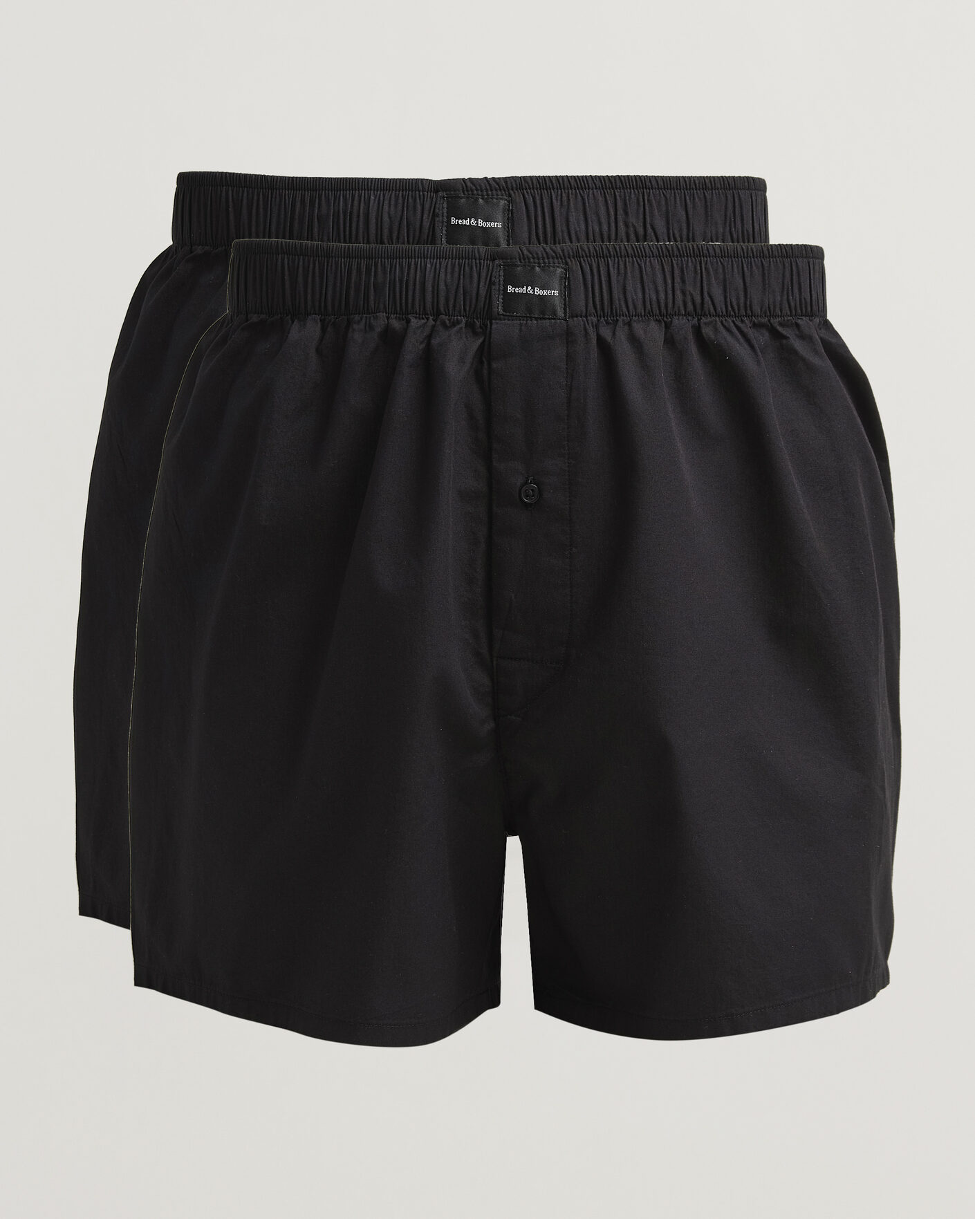 Herr | Underkläder | Bread & Boxers | 2-Pack Boxer Shorts Black