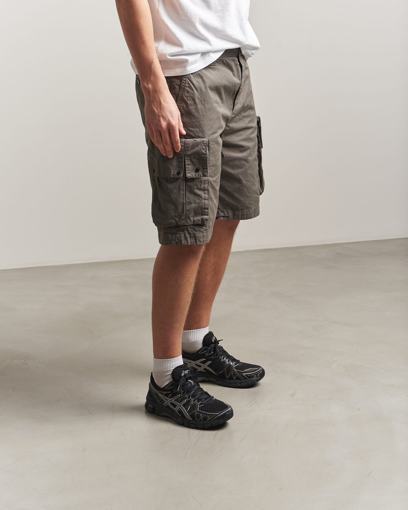 Herr | Sneakers | Asics | Gel-Kayano 20 Black/Clay Grey