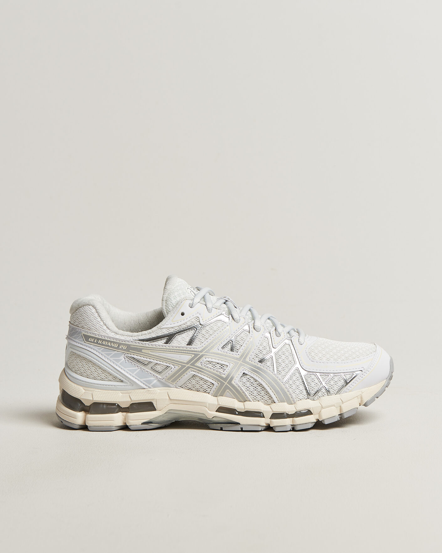 Herr | Sneakers | Asics | Gel-Kayano 20 White/Pure Silver