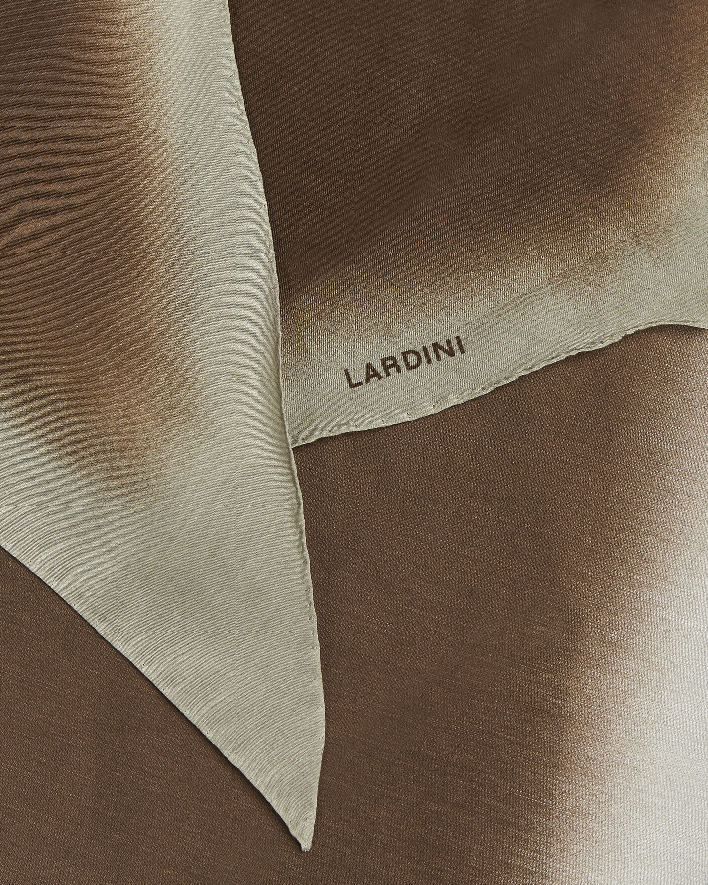 Herr | Scarves | Lardini | Cotton/Silk Scarf Brown