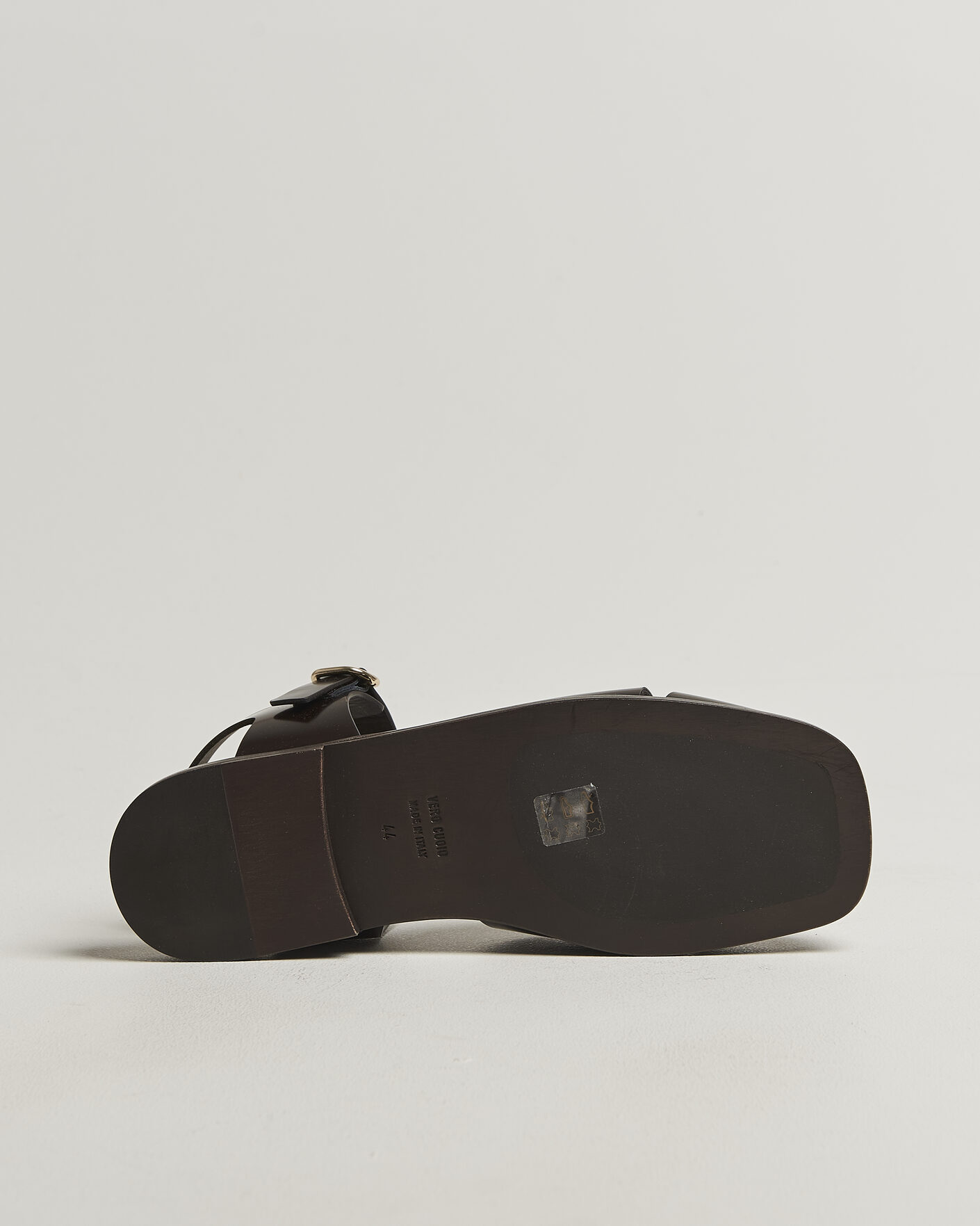 Herr | Sandaler & Tofflor | Lardini | Marcel Leather Sandal Dark Brown