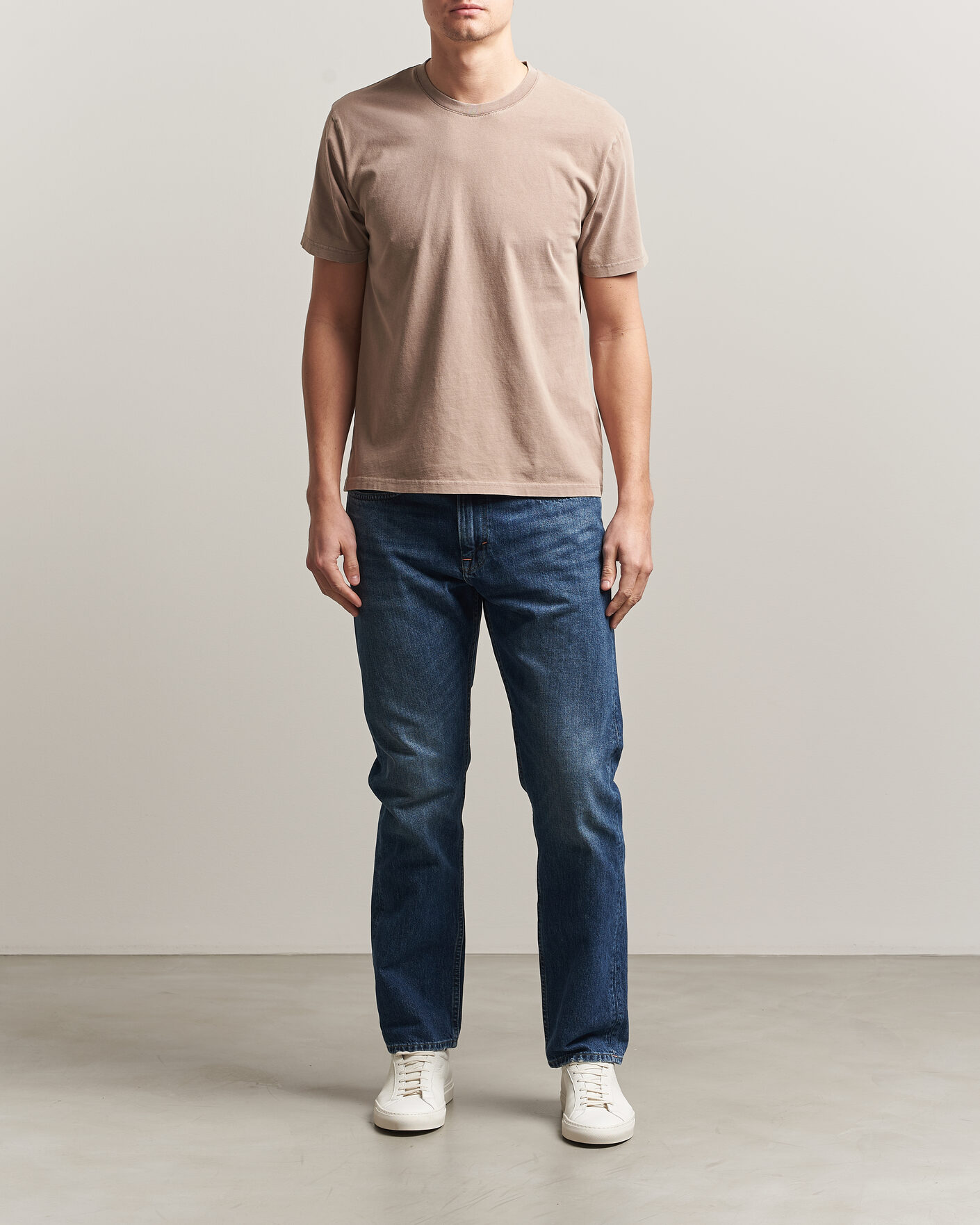 Herr | T-Shirts | Colorful Standard | Classic Organic T-Shirt Faded Khaki