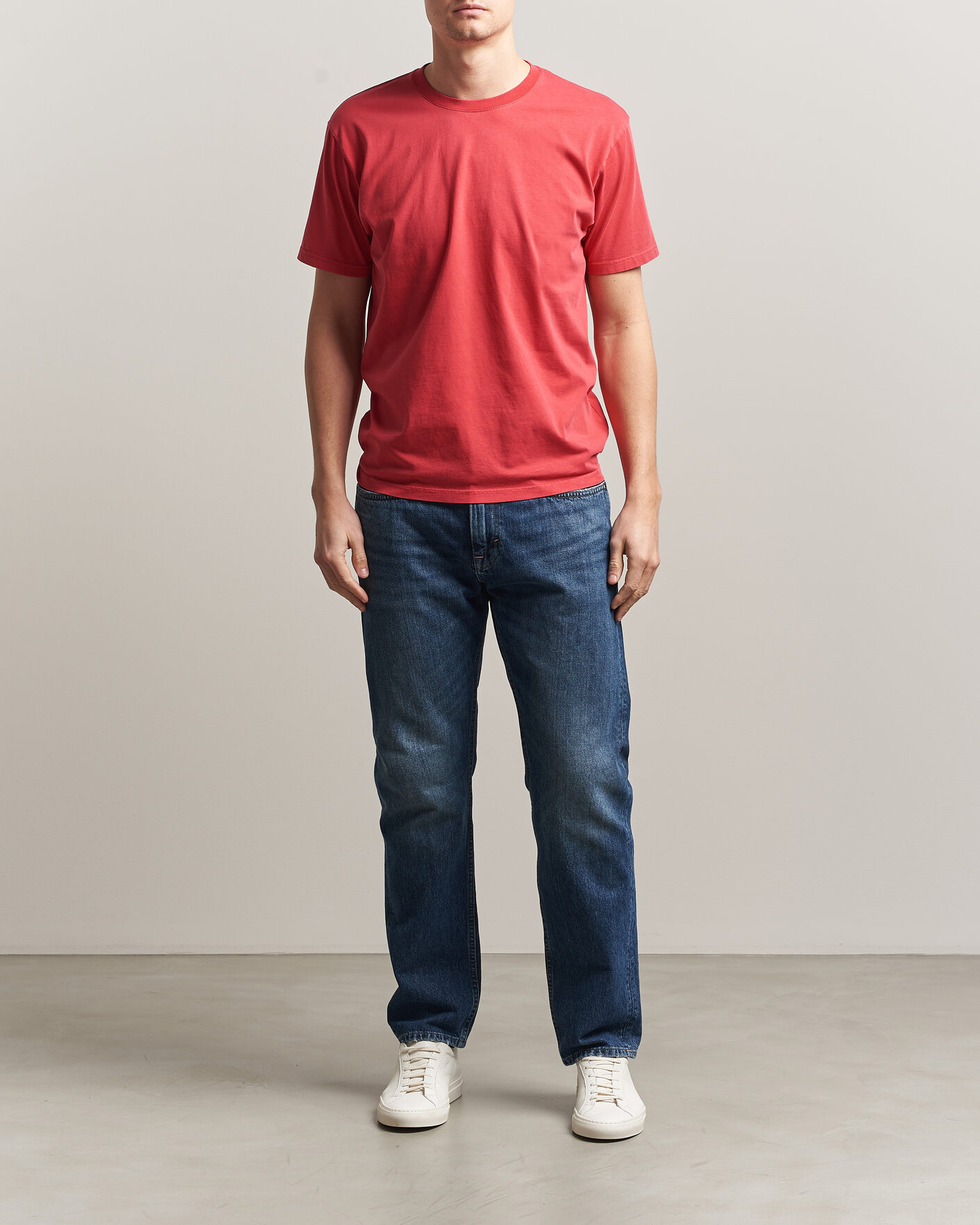 Herr | T-Shirts | Colorful Standard | Classic Organic T-Shirt Faded Red