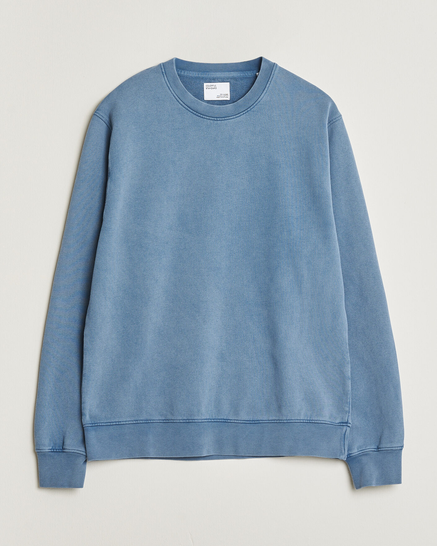 Herr | Tröjor | Colorful Standard | Classic Organic Crew Neck Sweat Faded Indigo
