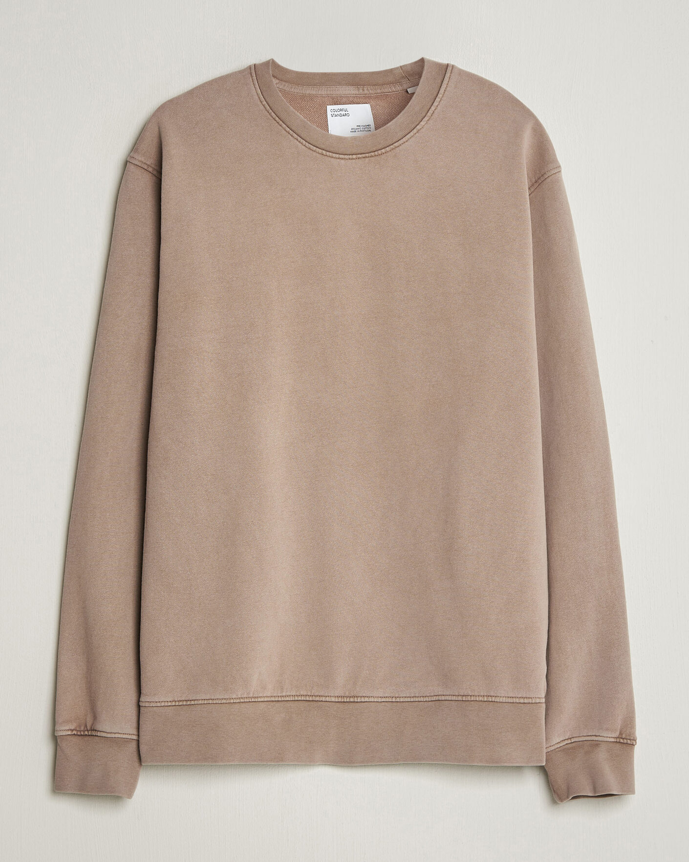 Herr | Tröjor | Colorful Standard | Classic Organic Crew Neck Sweat Faded Khaki