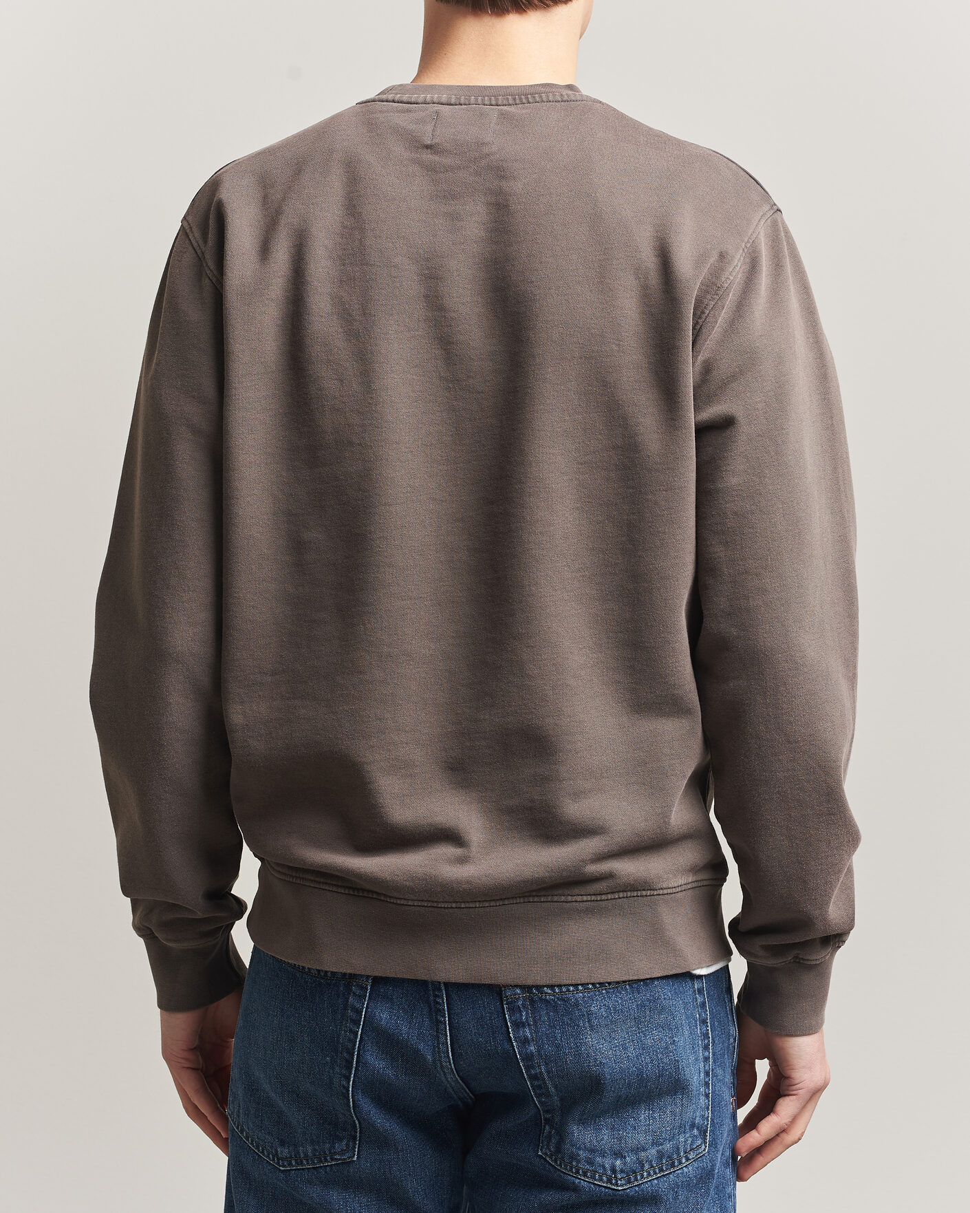 Herr | Tröjor | Colorful Standard | Classic Organic Crew Neck Sweat Fade Mud
