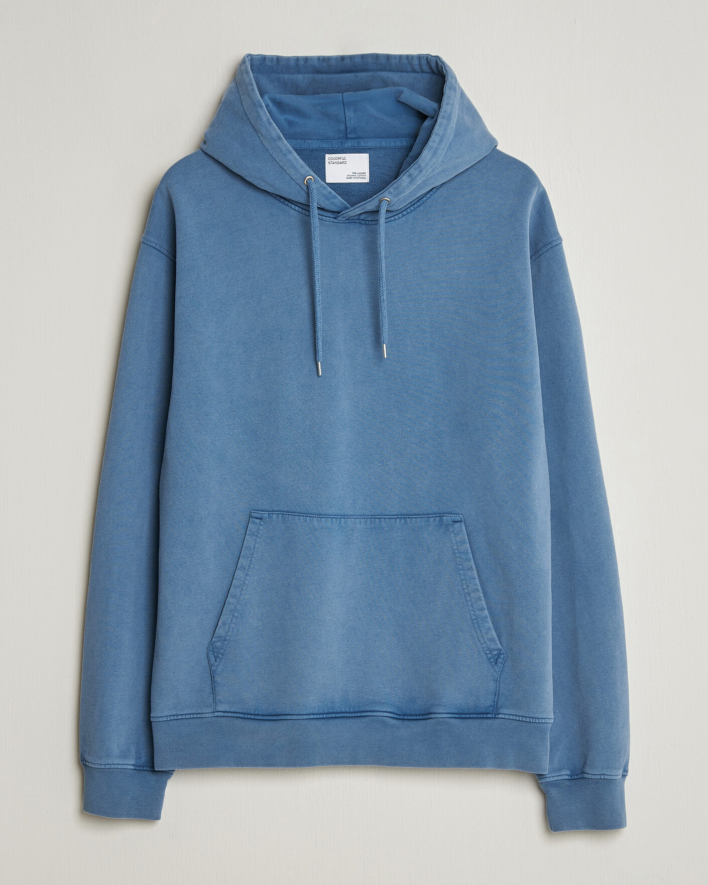 Herr | Tröjor | Colorful Standard | Classic Organic Hood Faded Indigo