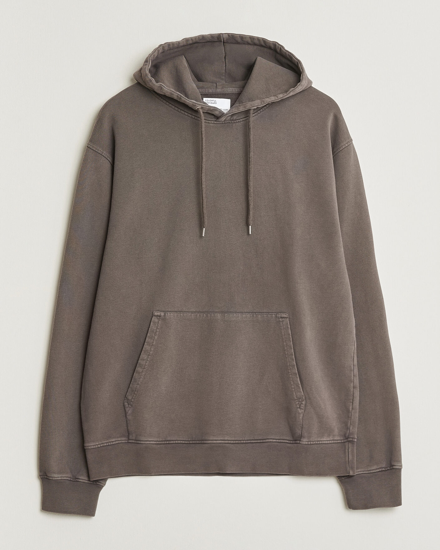 Herr | Tröjor | Colorful Standard | Classic Organic Hood Fade Mud