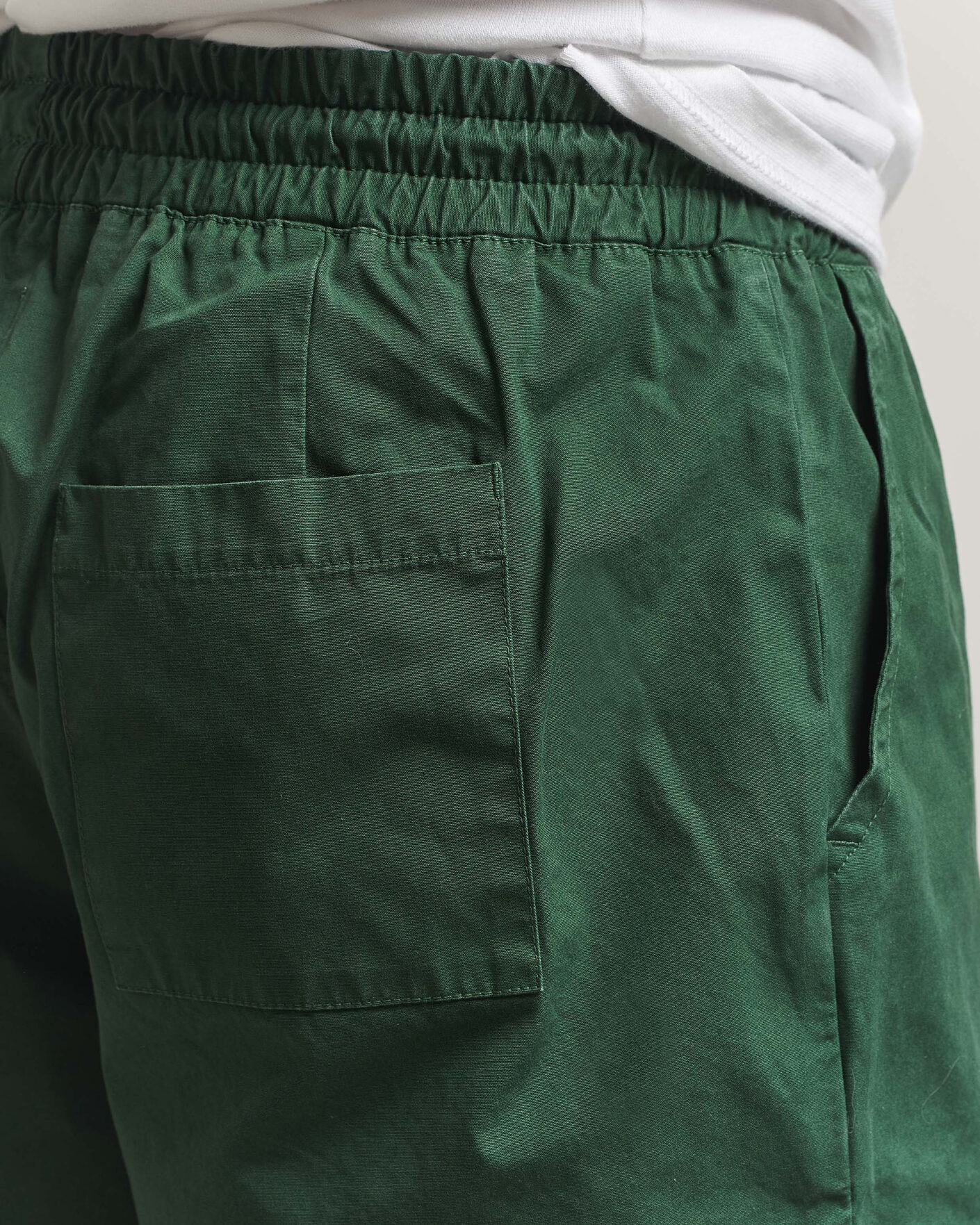 Herr | Shorts | Colorful Standard | Classic Organic Twill Drawstring Shorts Emerald Green