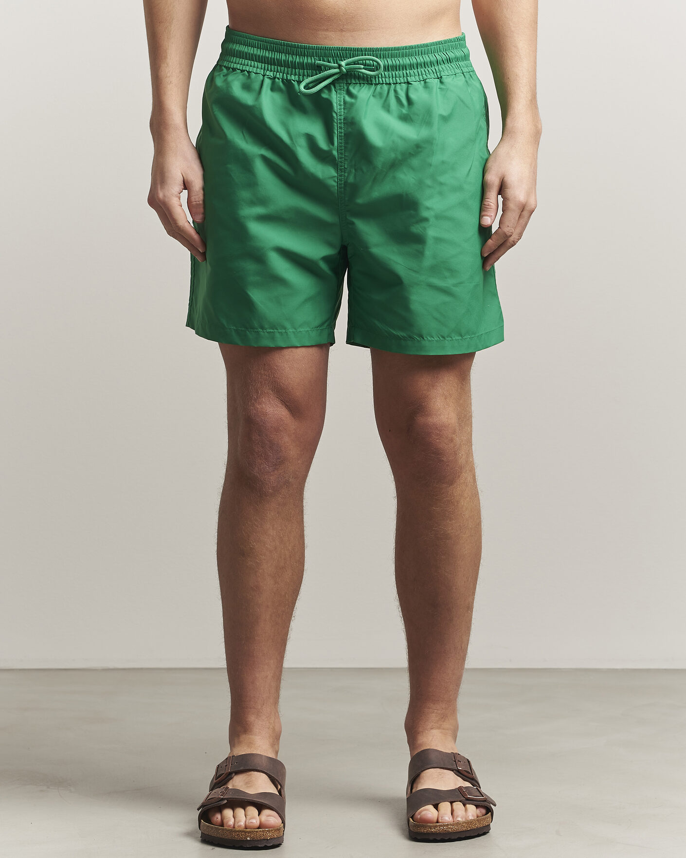 Herr | Badbyxor | Colorful Standard | Classic Organic Swim Shorts Kelly Green