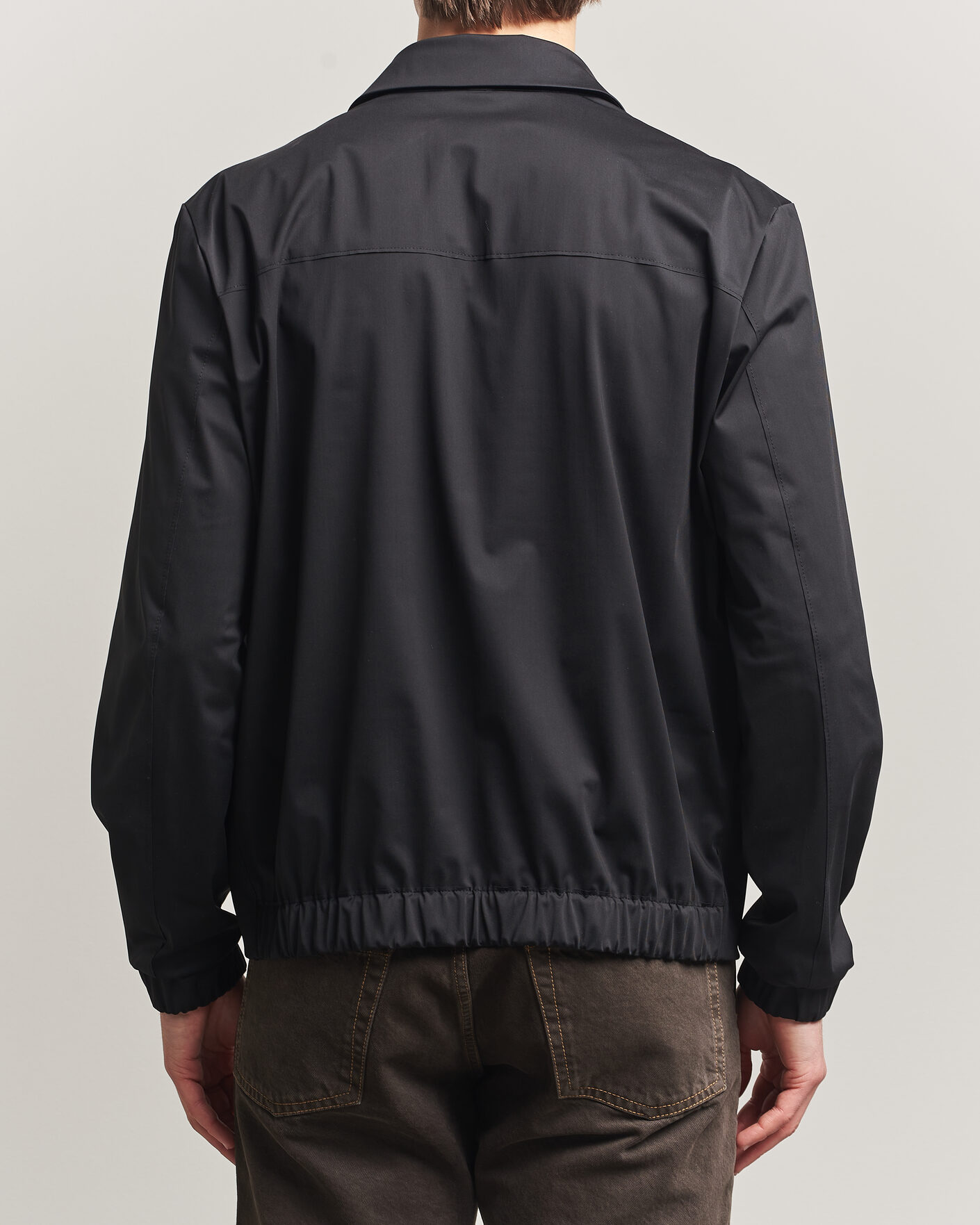 Herr | Jackor | Harris Wharf London | Light Technic Short Jacket Black