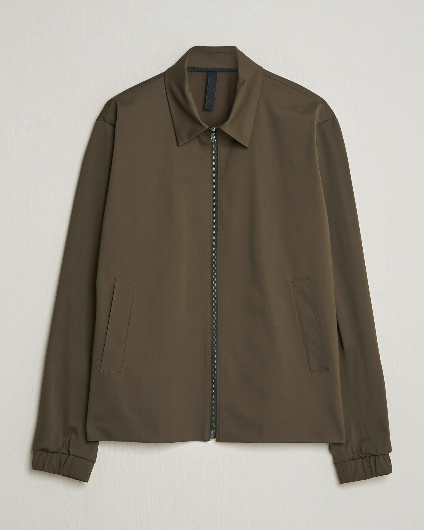 Herr | Jackor | Harris Wharf London | Light Technic Short Jacket Dark Brown