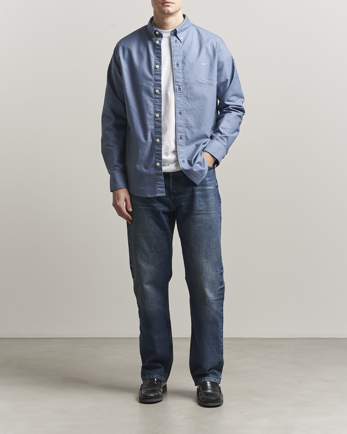 Herr | Jeans | Samsøe Samsøe | Eddie Regular Fit Jeans Nippon Blue