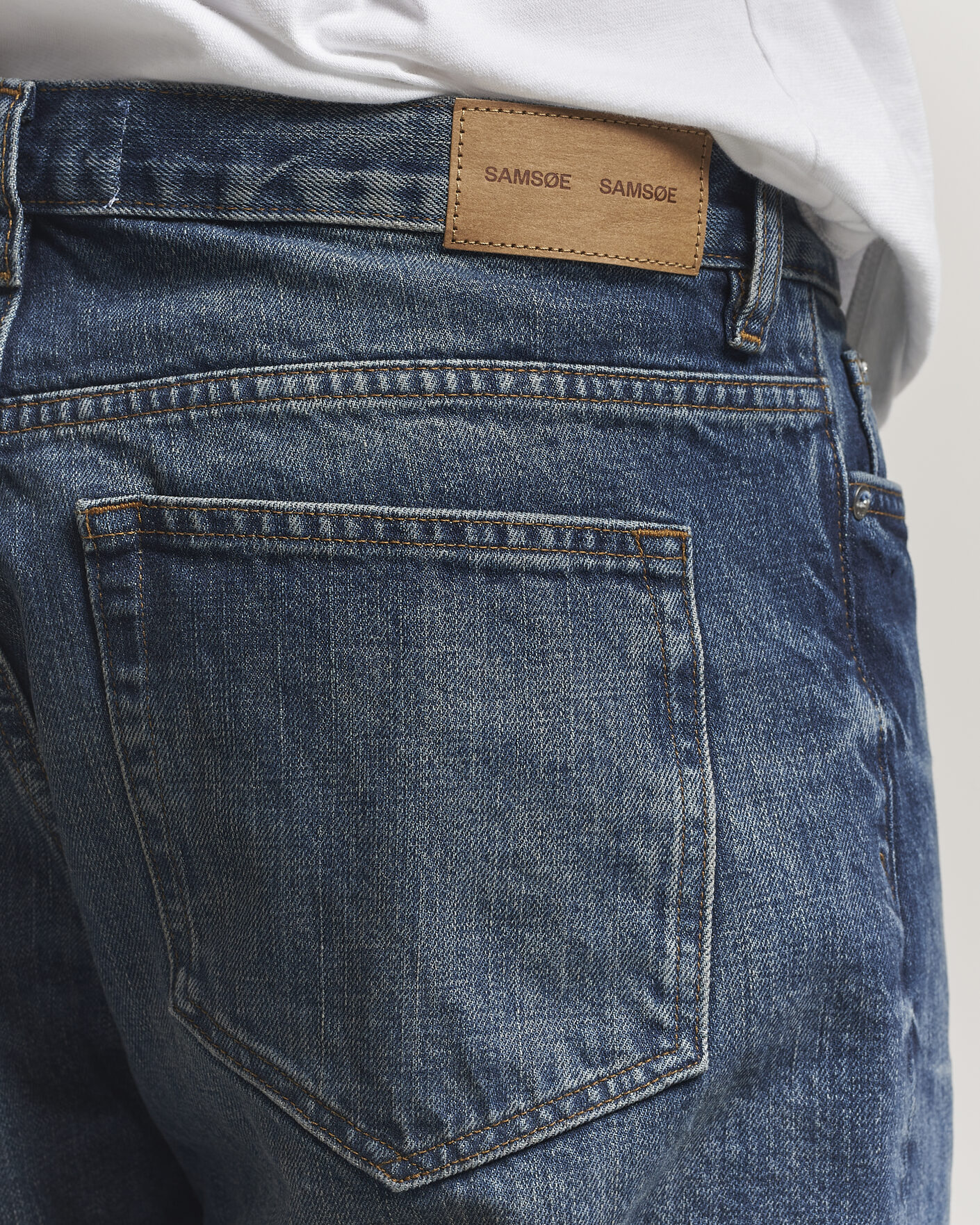 Herr | Jeans | Samsøe Samsøe | Eddie Regular Fit Jeans Nippon Blue