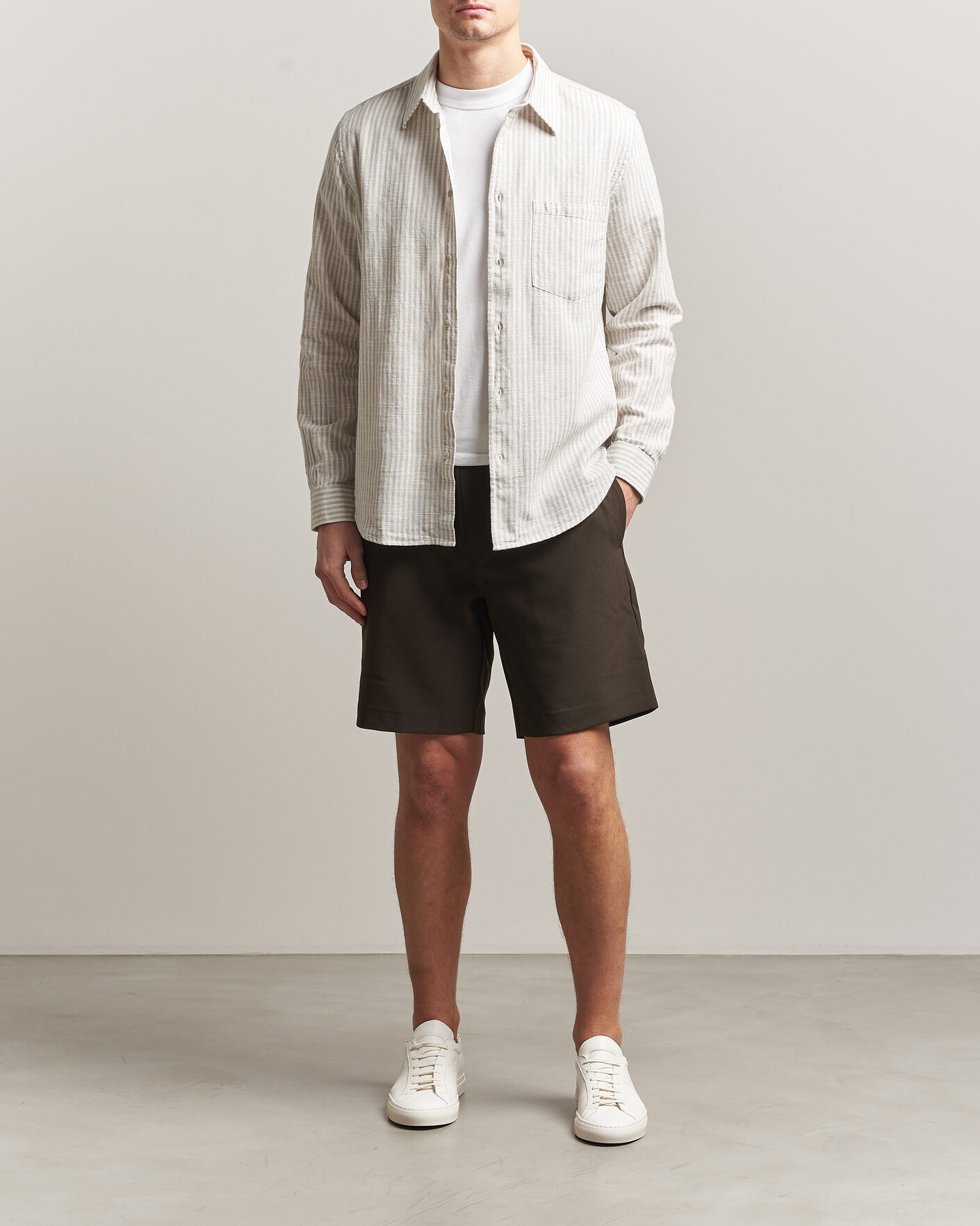 Herr | Shorts | Samsøe Samsøe | Smith Drawstring Shorts Black Olive
