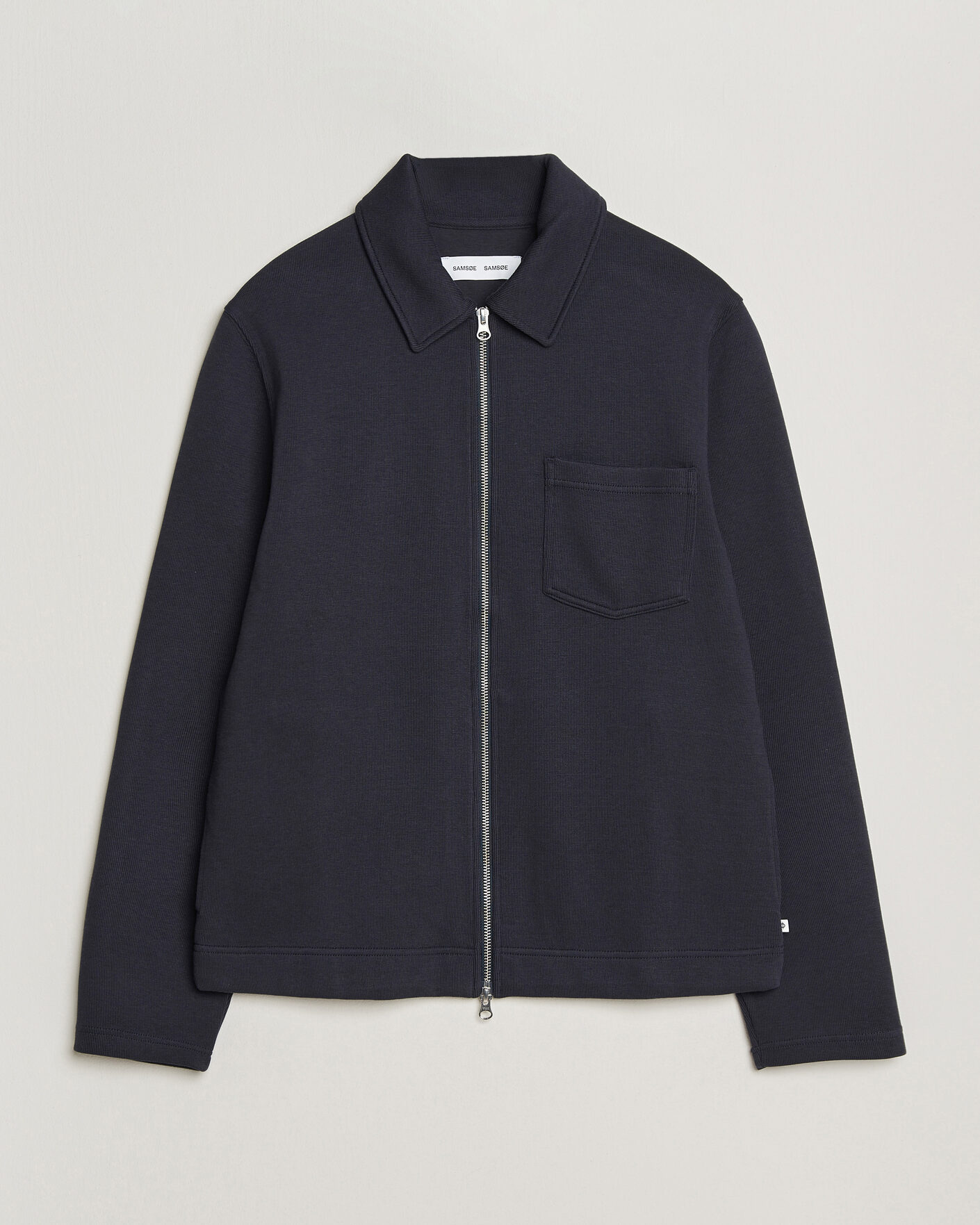Herr | Tröjor | Samsøe Samsøe | Hannes Full Zip Salute Navy