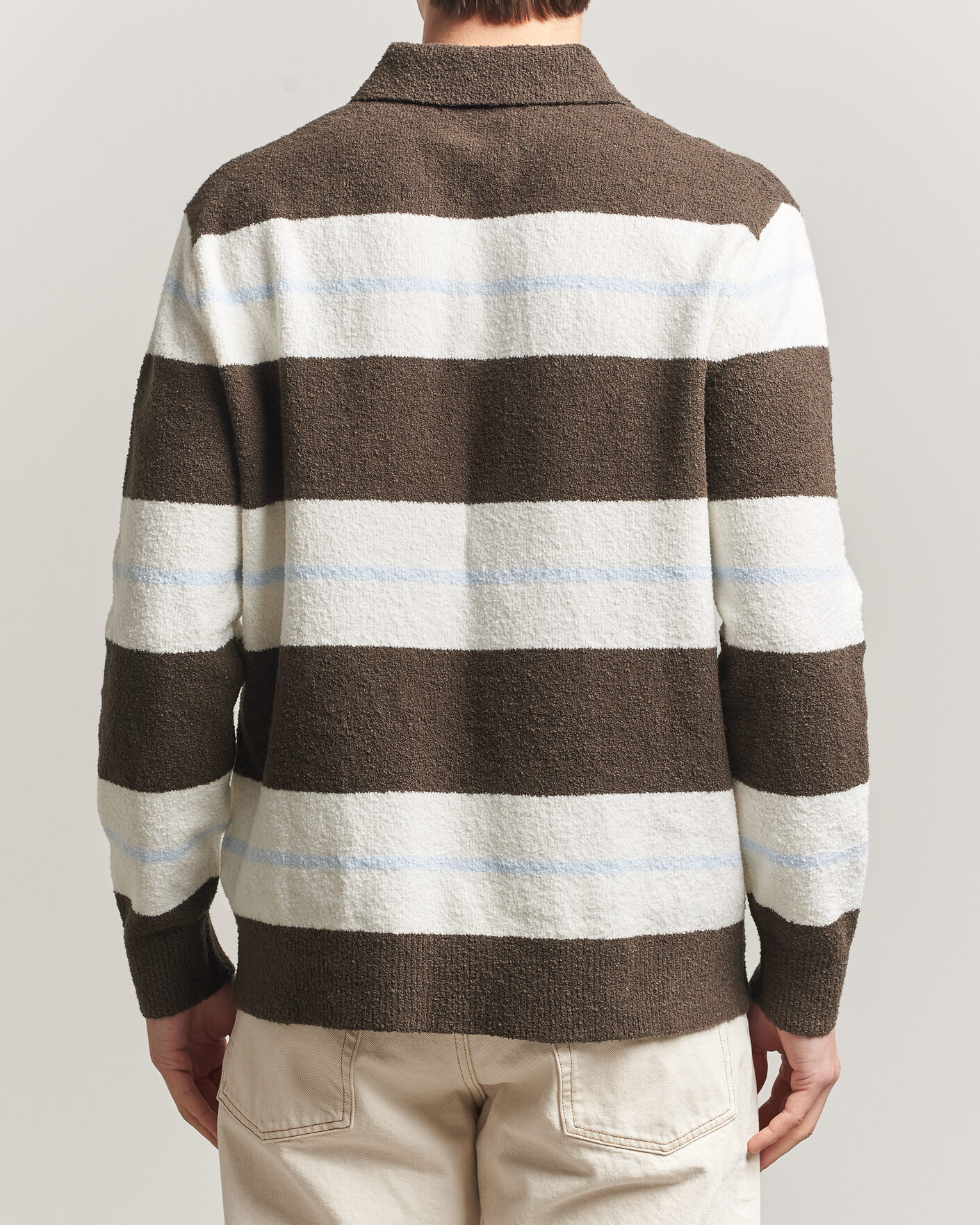 Herr | Tröjor | Samsøe Samsøe | Nino Knitted Polo Black Olive/White