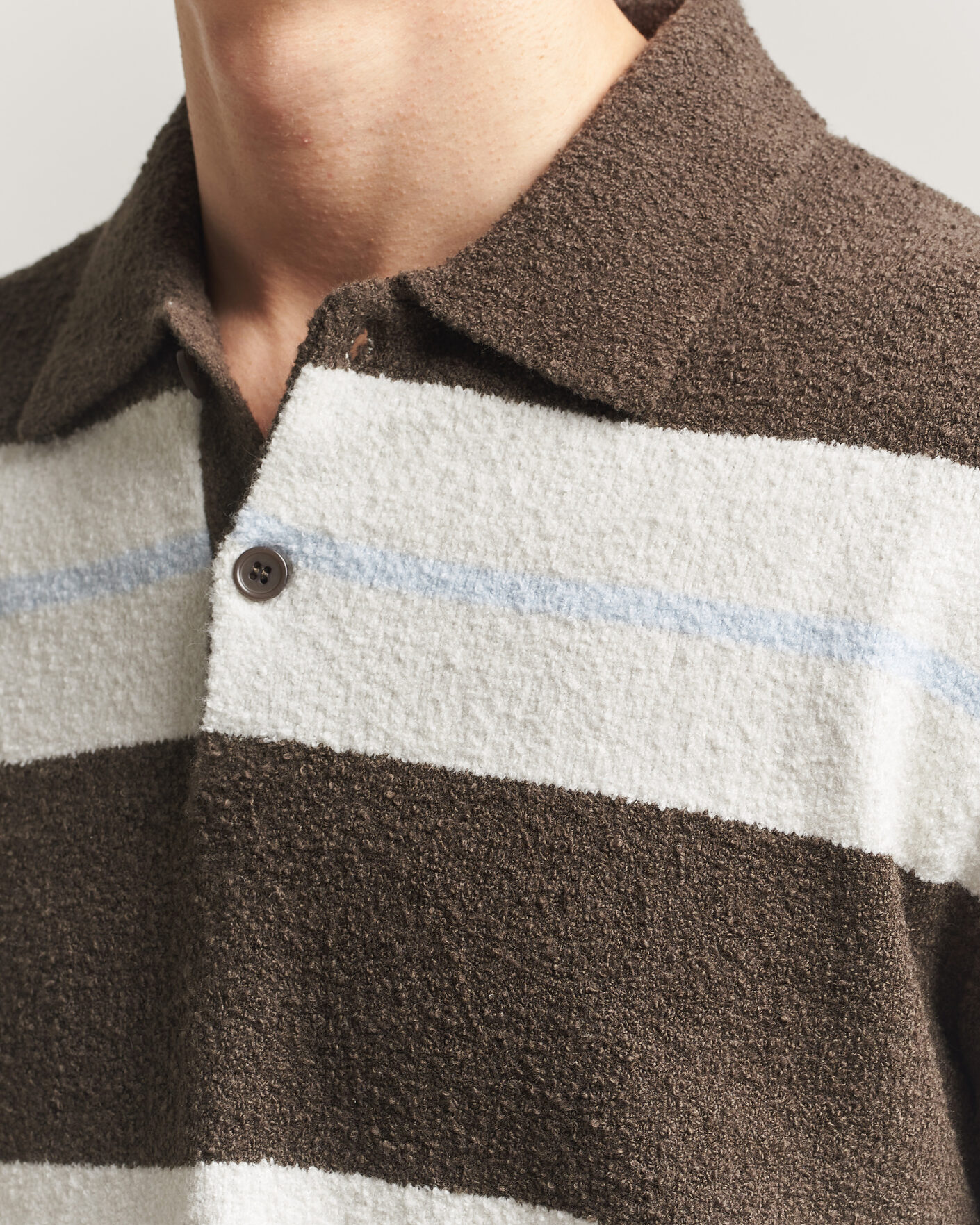 Herr | Tröjor | Samsøe Samsøe | Nino Knitted Polo Black Olive/White