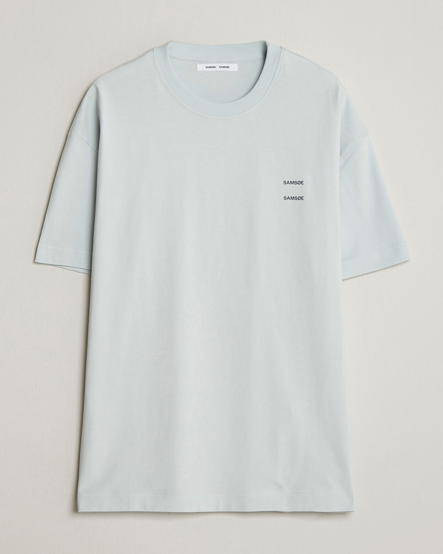 Herr | T-Shirts | Samsøe Samsøe | Joel Organic Cotton T-Shirt Skywriting